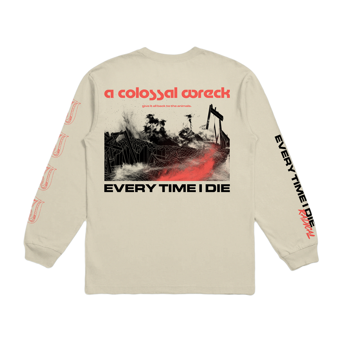 A COLOSSAL WRECK LONGSLEEVE