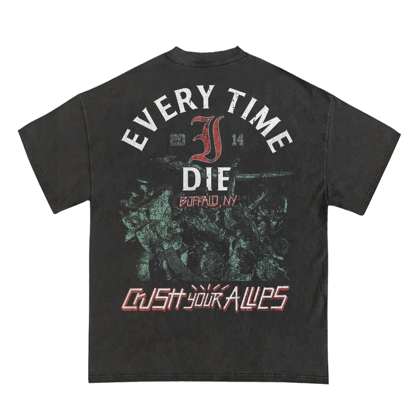 CRUSH YOUR ALLIES SHIRT (COMFORT COLORS)