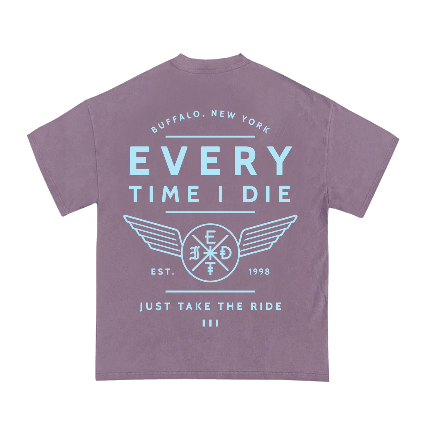 TAKE THE RIDE SHIRT (COMFORT COLORS)