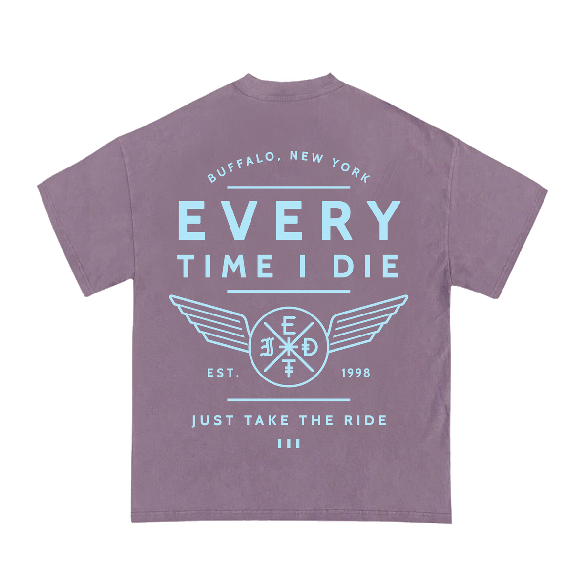 TAKE THE RIDE SHIRT (COMFORT COLORS) – ETID Store