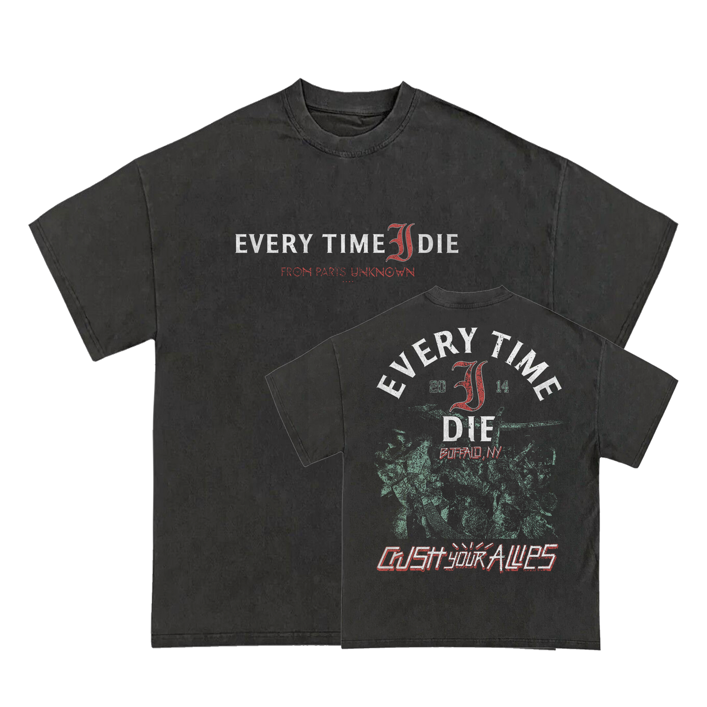 CRUSH YOUR ALLIES SHIRT (COMFORT COLORS)