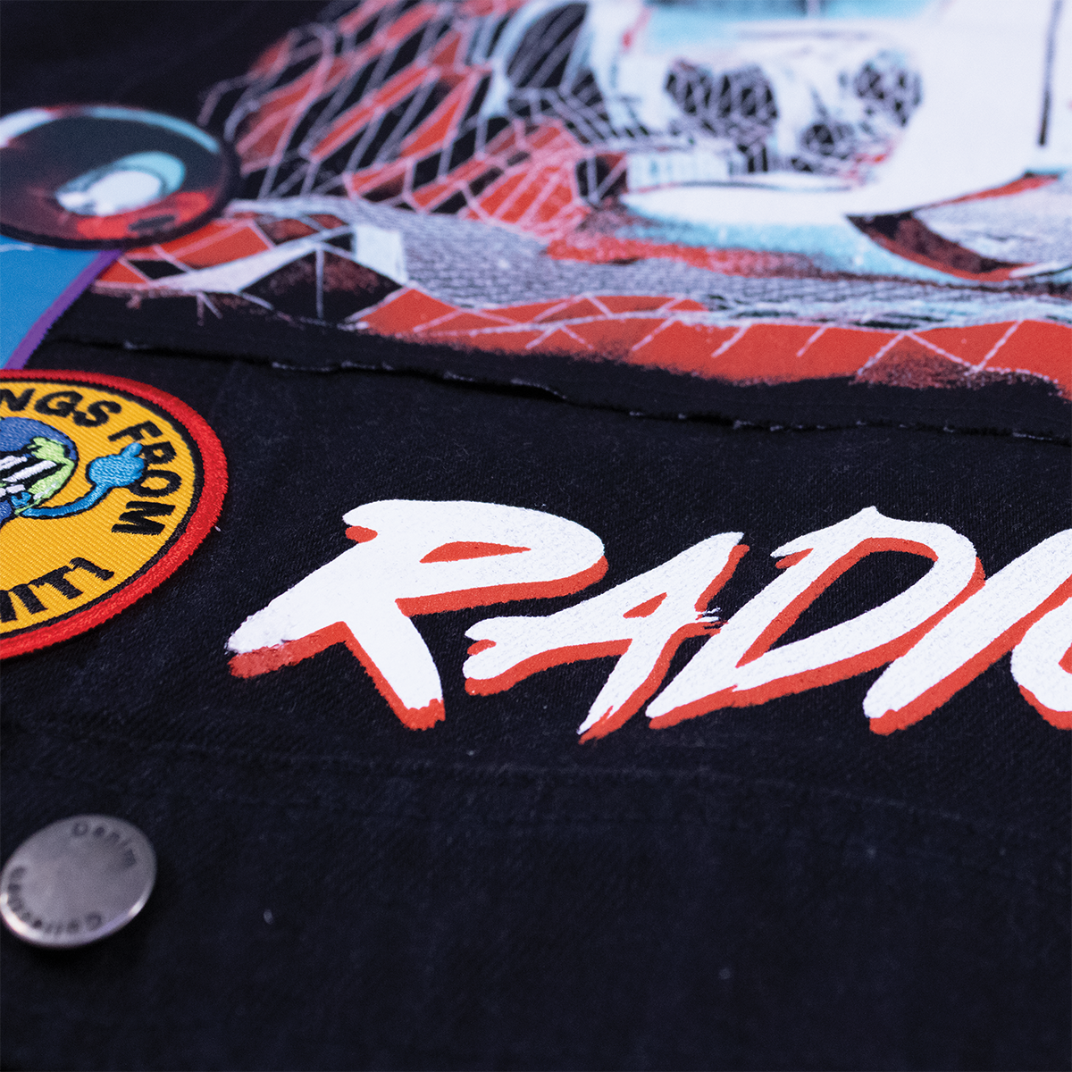 RADICAL DENIM JACKET (BLACK)
