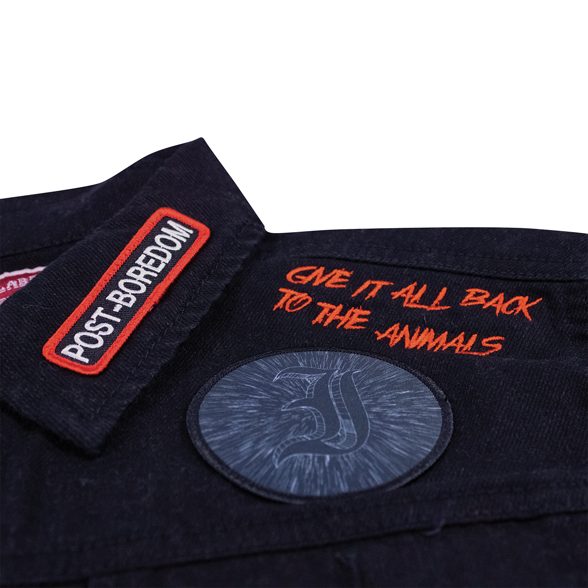 RADICAL DENIM JACKET (BLACK)