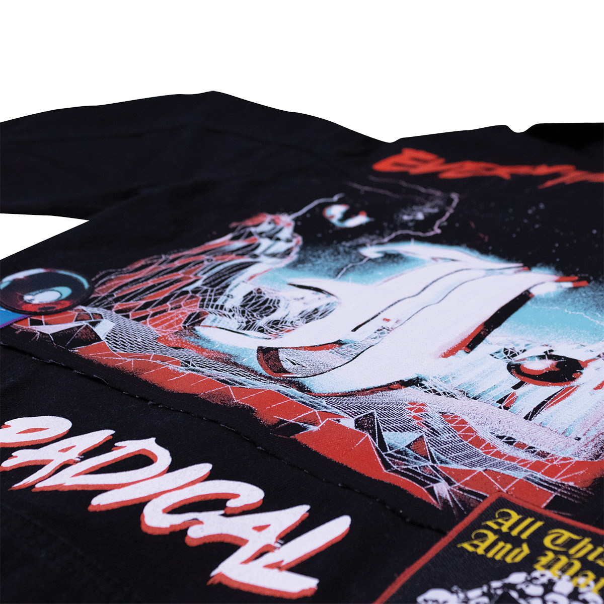 RADICAL DENIM JACKET (BLACK)