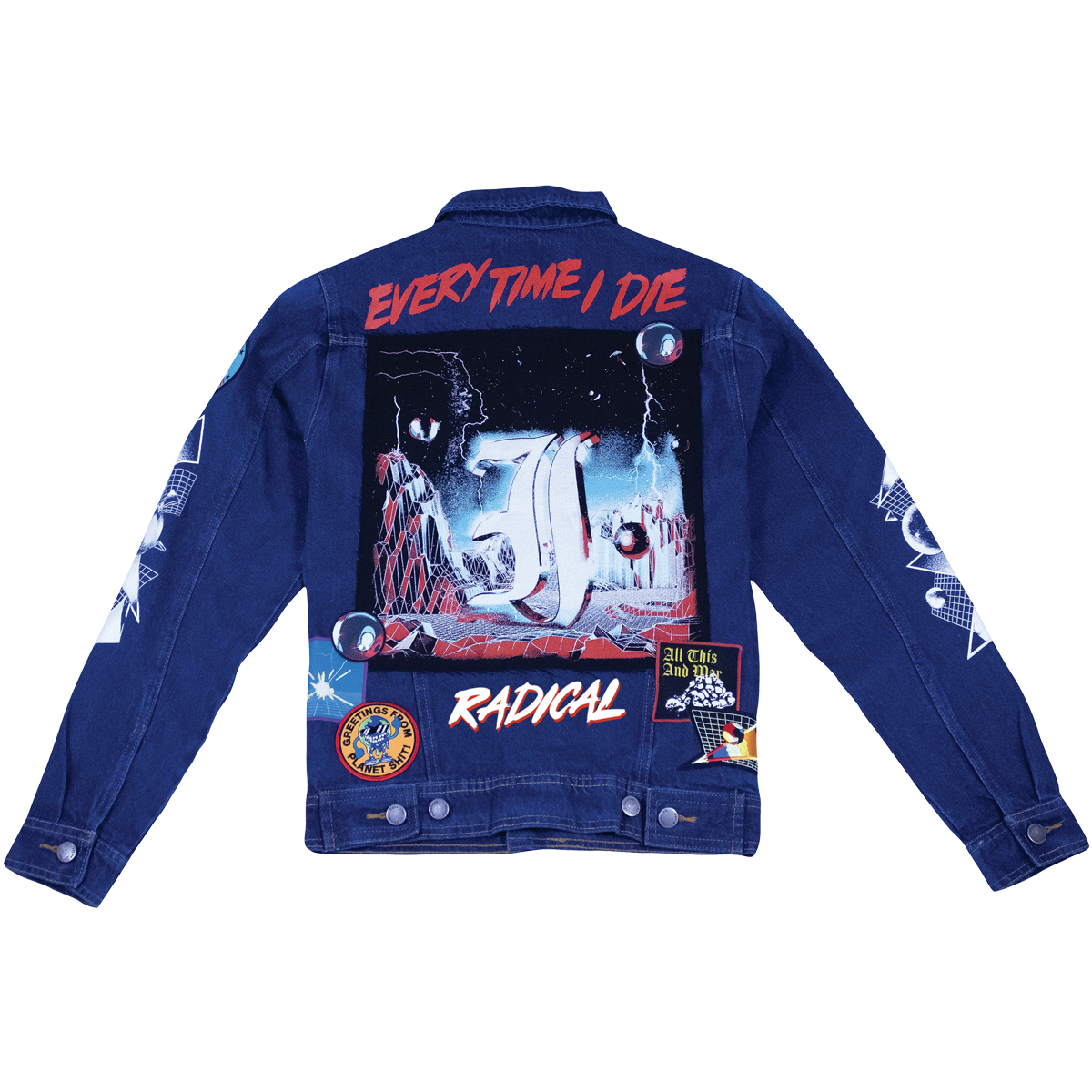 RADICAL DENIM JACKET (BLUE) – ETID Store RADICAL DENIM JACKET (BLUE) – ETID Store