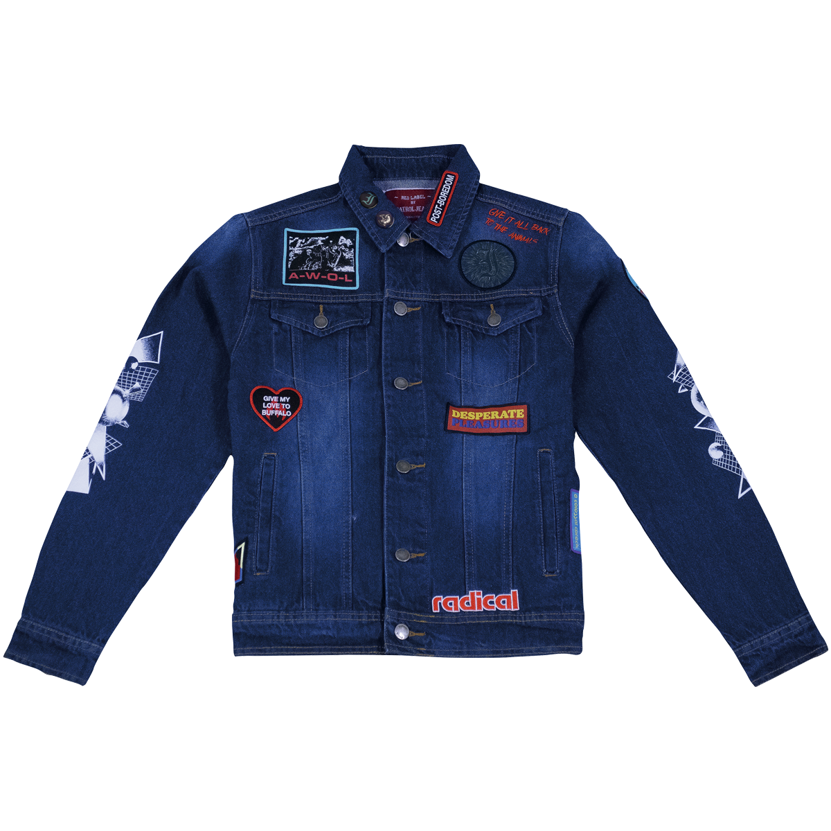 RADICAL DENIM JACKET (BLUE)