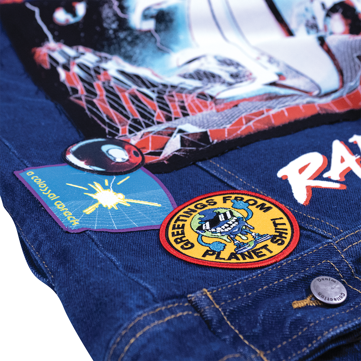 RADICAL DENIM JACKET (BLUE)