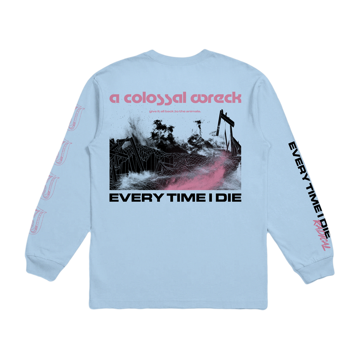 A COLOSSAL WRECK LONGSLEEVE