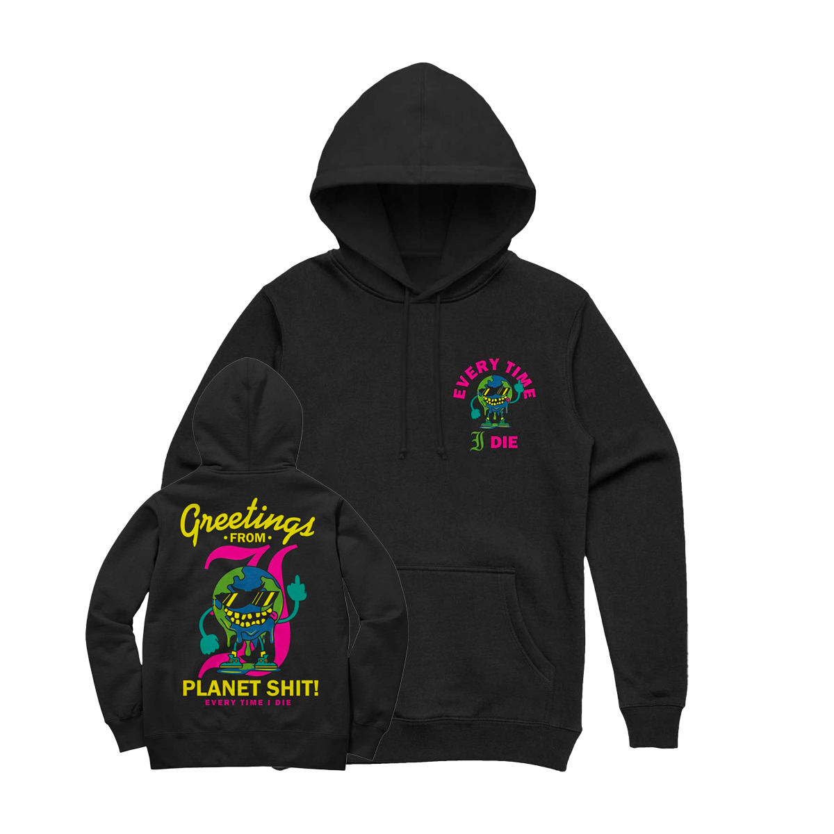 PLANET SHIT HOODIE