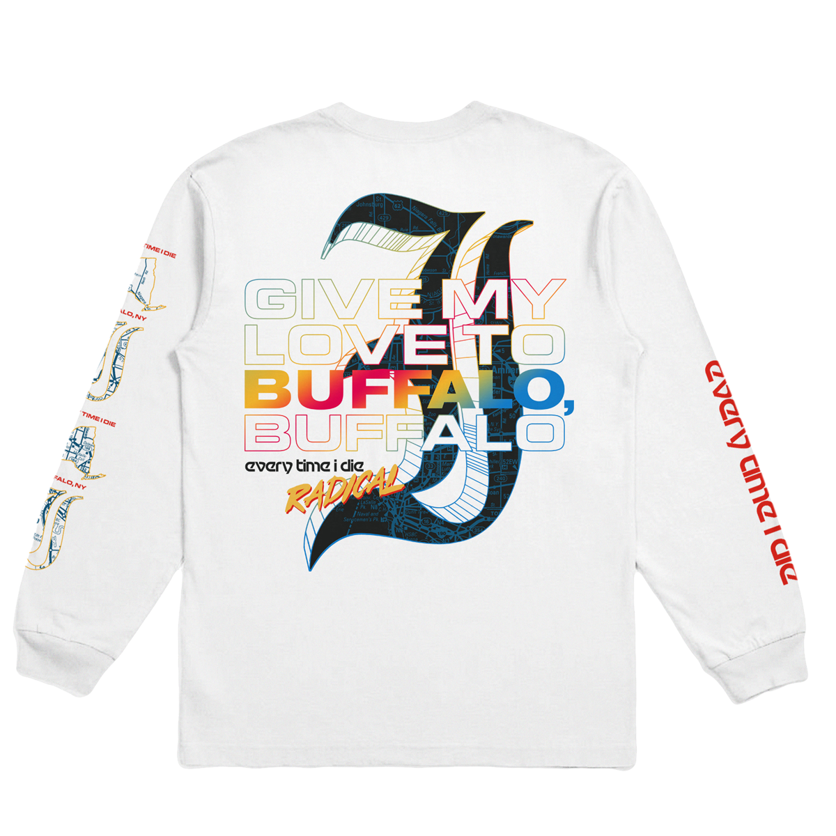 GIVE MY LOVE TO BUFFALO LONGSLEEVE